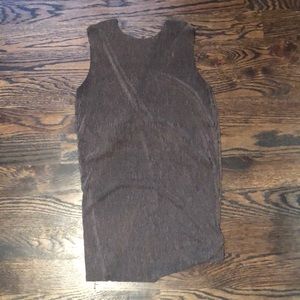 Topshop Olive Green Backless Top